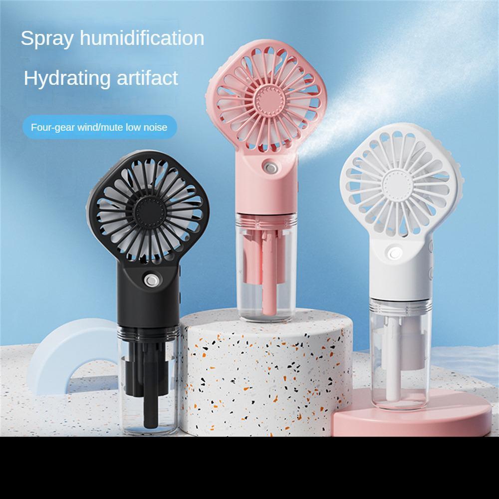 Portable Handheld Water Spray Mini Fan With Usb Charging